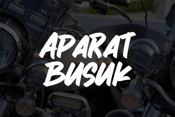 Aparat Busuk Typeface Review: Elevating Brand Identity in Web Design