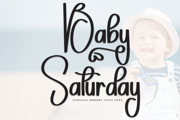 Baby Saturday Typeface: A Playful Script for Modern Web Design
