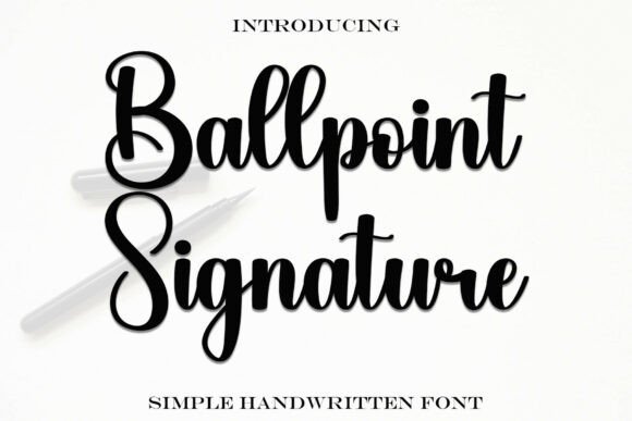 Ballpointsignature Typeface: A Maker’s Review
