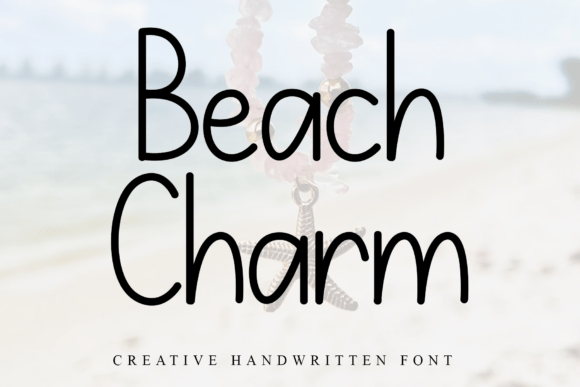 Beach Charm Typeface: Elevating Brand Identity with Festive Script