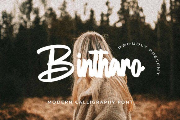 Bintharo: The Modern Script Font for Bold Brand Identity