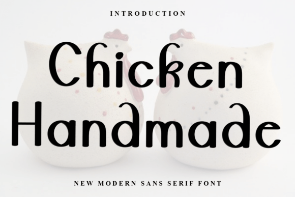 Chicken Handmade Typeface: Elevate Your Brand With Festive Typography