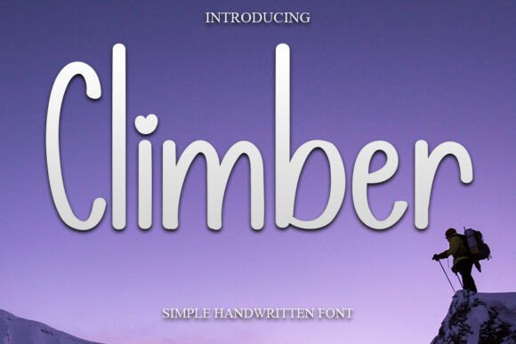 Climber Typeface: A Handwritten Font Review for Makers