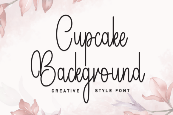 Cupcake Background: A Stylish Script Font Review for Modern Branding