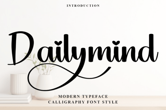 Dailymind Typeface: The Festive Font for Small Business Branding