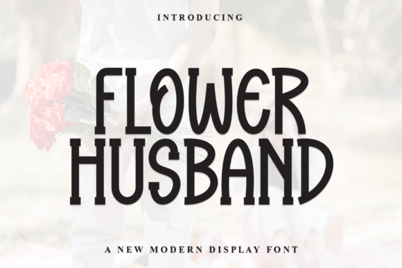 Flower Husband: A Whimsical Script Font for Small Business Branding