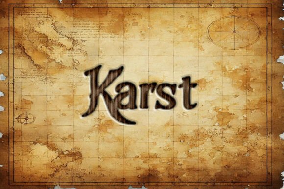 Karst Display Font: Elevate Your Handmade Brand Identity