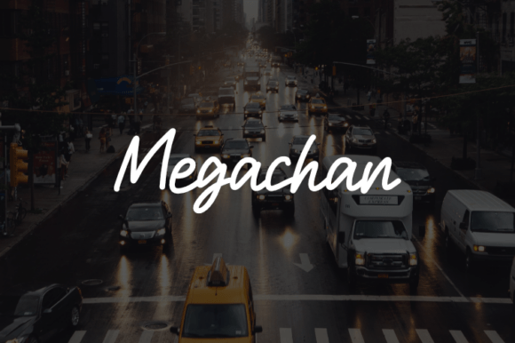 Megachan: The Creative Font for Bold Brand Identity