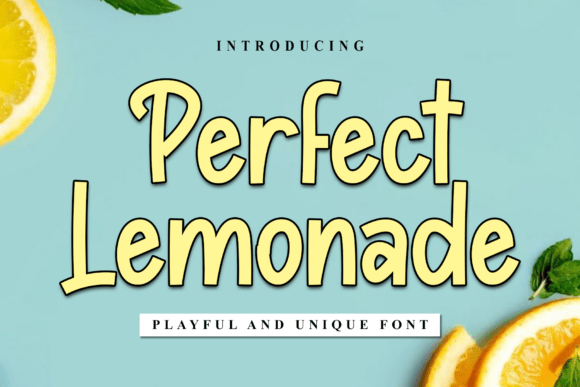 Perfect Lemonade: A Script Font for Campaign Clarity