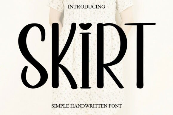 Skirt Typeface: A Designer’s Take on Casual Script for Web Layouts