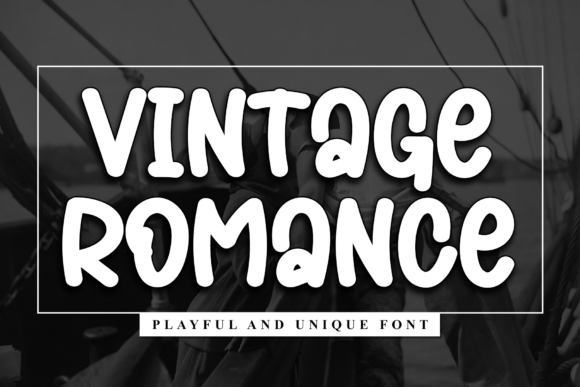 Vintage Romance: The Playful Display Font for Modern Web Design